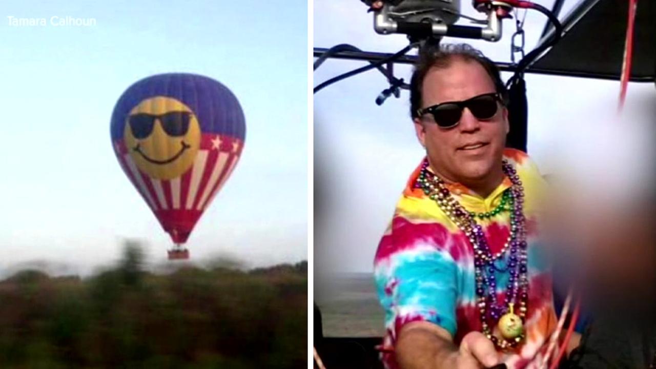 Pilot Identified in Balloon Crash