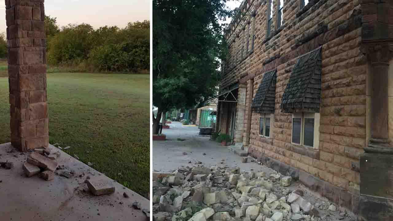 An earthquake has rattled a swath of the Great Plains, from Kansas City