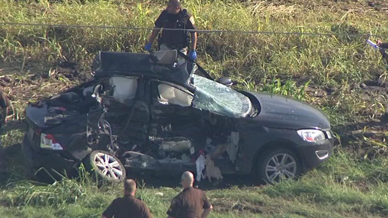Little girl practices her Batman voice with her dad. abc13.com