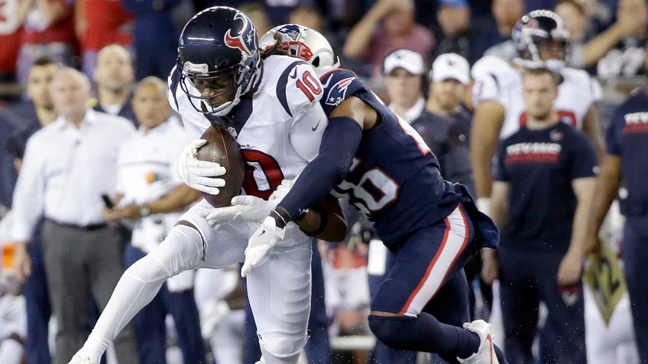 Texans fall 27-0 to the New England Patriots