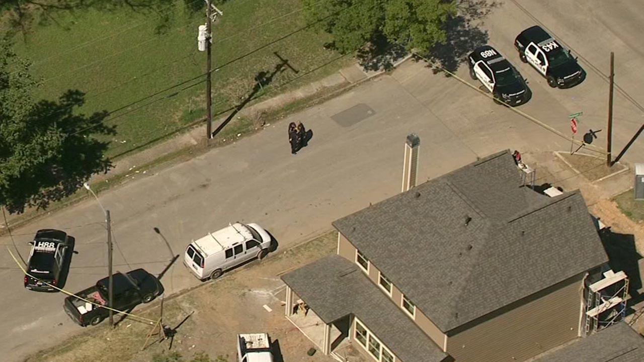 Manhunt underway for masked shooting suspect on the loose in woods near