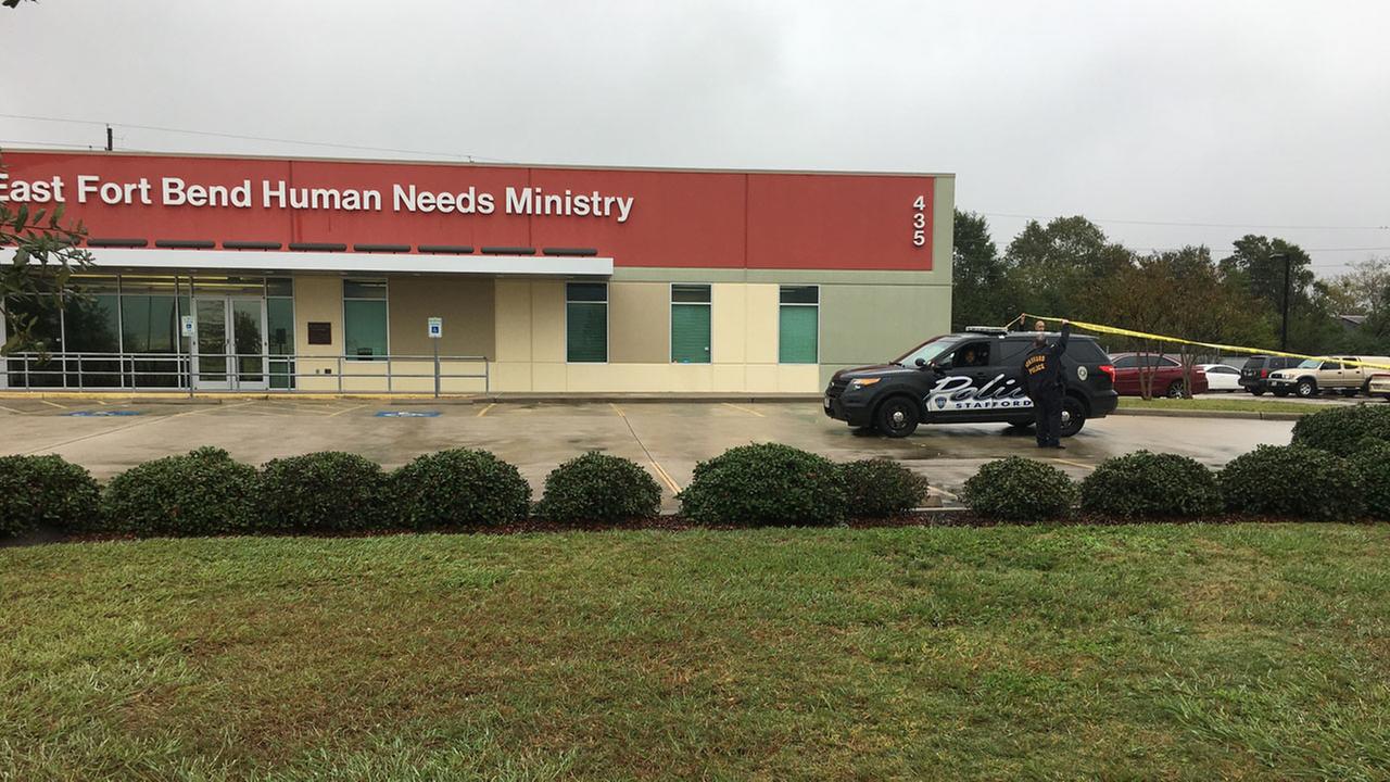 Elderly woman struck by car while standing in line at food bank - KTRK-TV