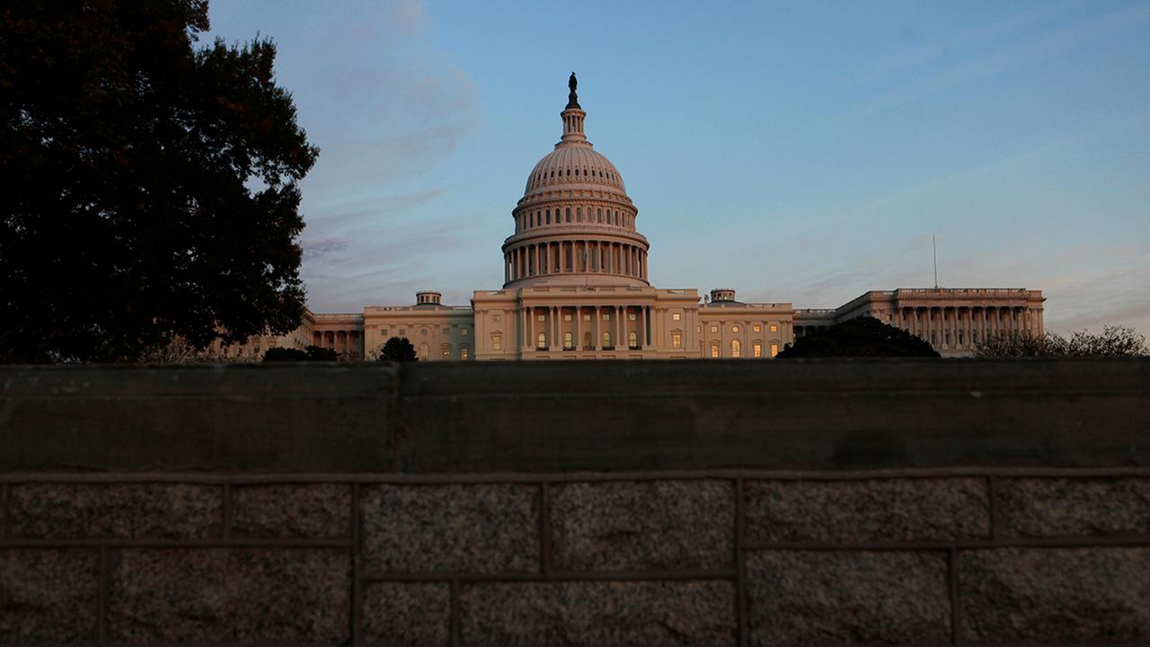Driver strikes Capitol Police cruiser, taken into custody