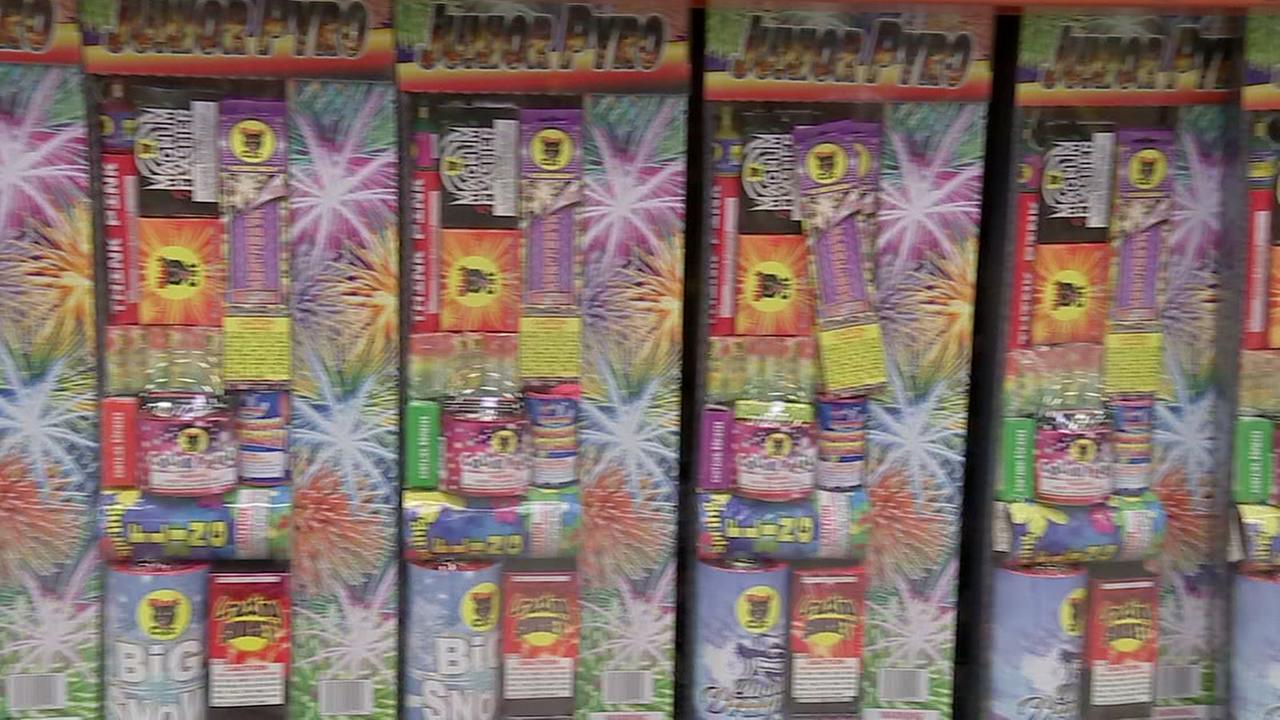 Fireworks now for sale but not legal everywhere