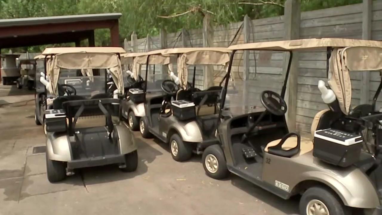 3 Arrested And Accused Of Stealing Carts From Golf Club In Houston