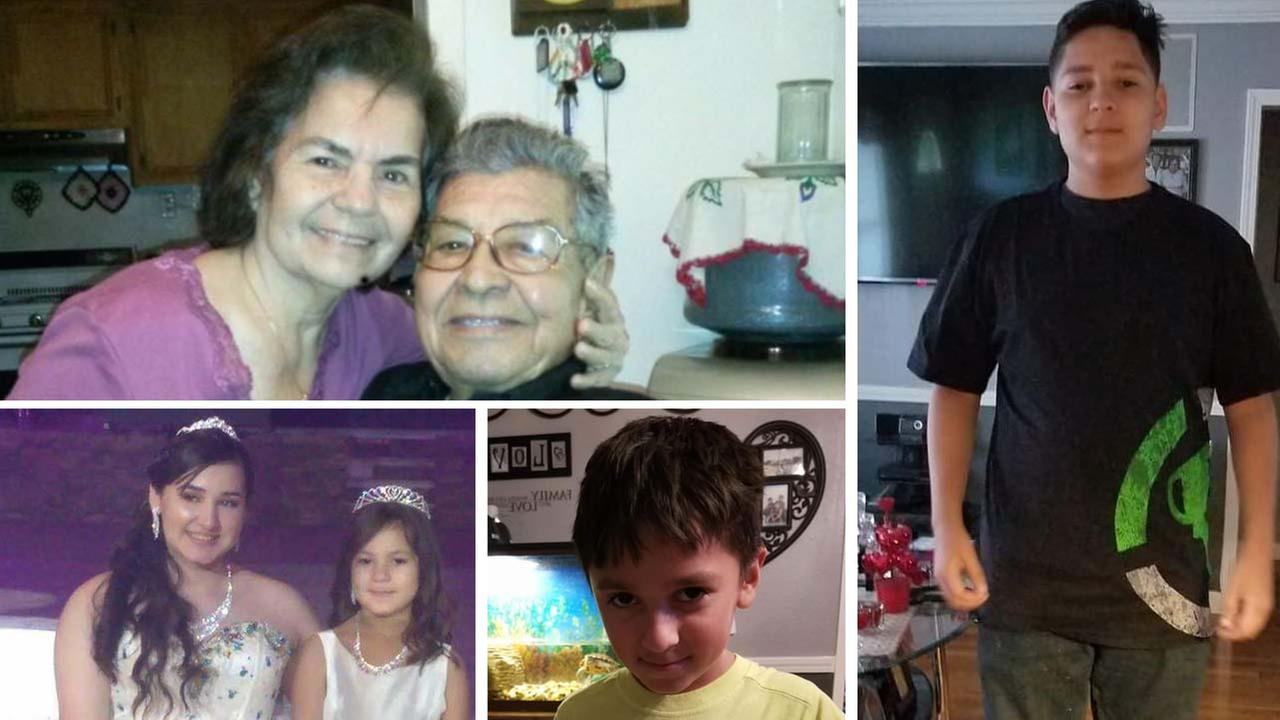 Family of six believed to have drowned while fleeing from Harvey