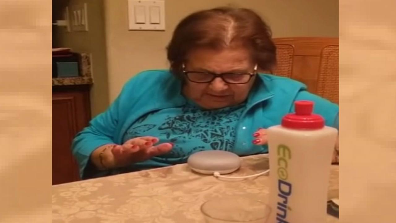 italian grandmother goes viral while trying to talk with her new google home abc13 com italian grandmother goes viral while trying to talk with her new google home abc13 com
