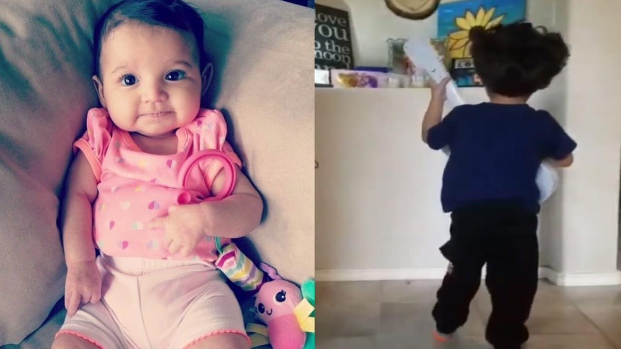 A 4-year-old San Antonio boy is caught singing to his baby sister in heaven on what would have been her first birthday. 