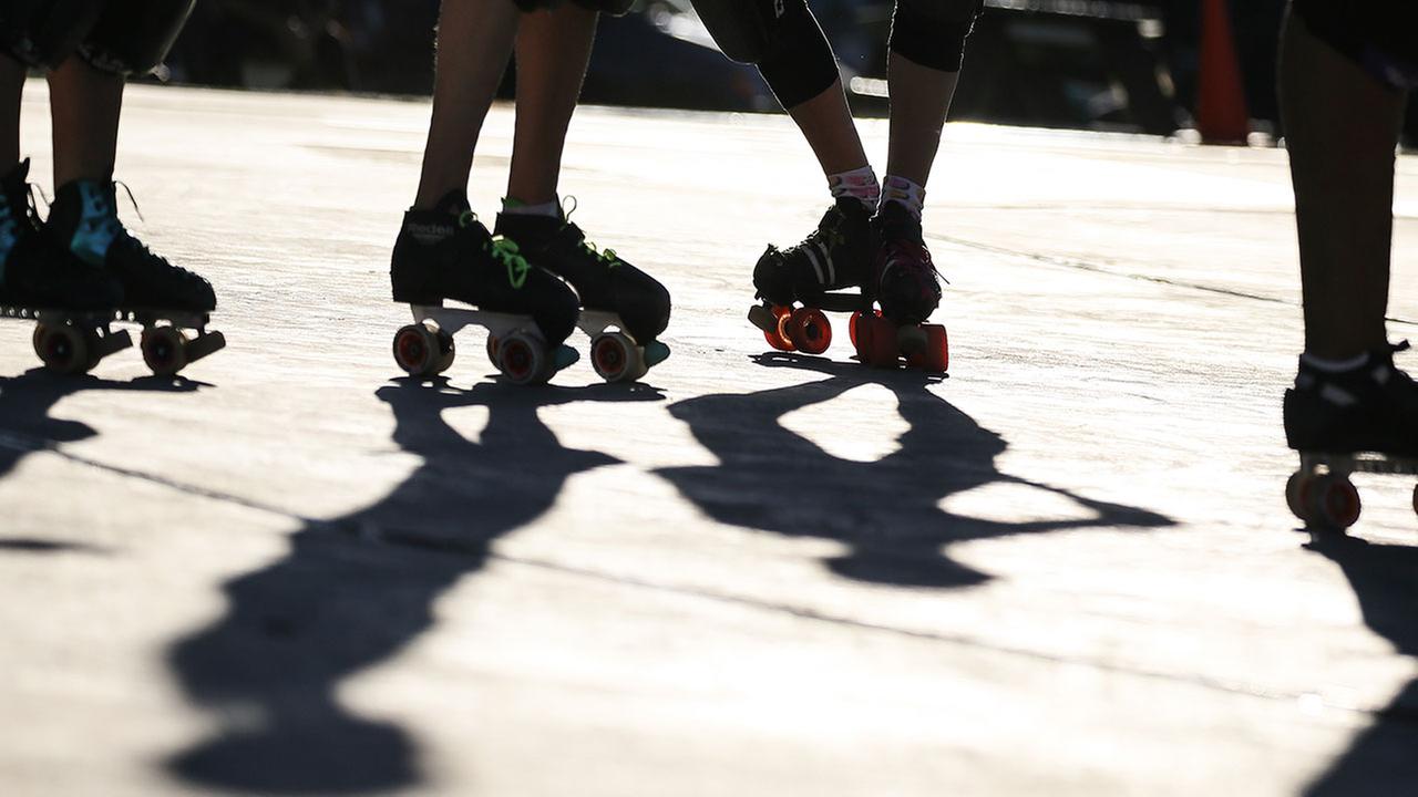 Image result for roller skating in the park