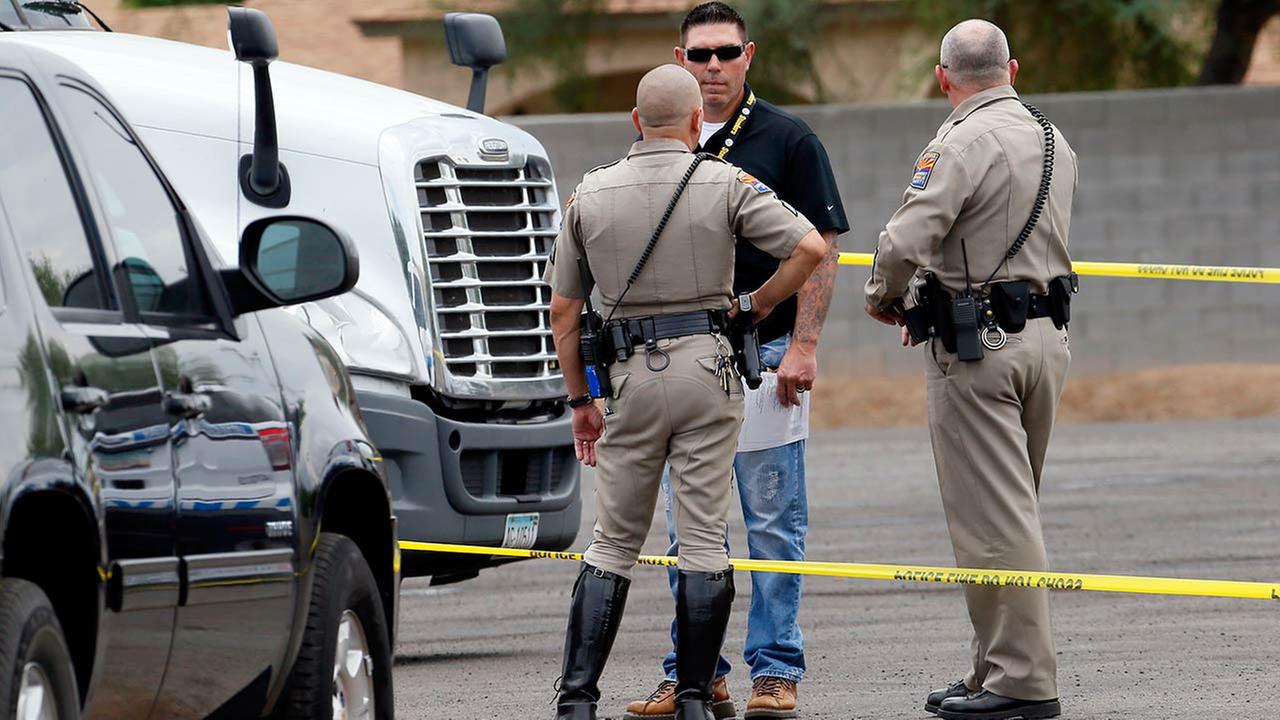 Police questioning 2 people in Arizona freeway shootings