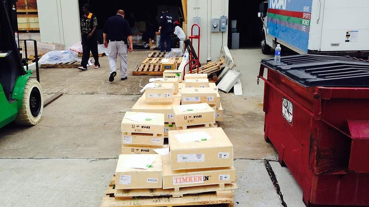 Federal agents raid bearings warehouse in southwest Houston