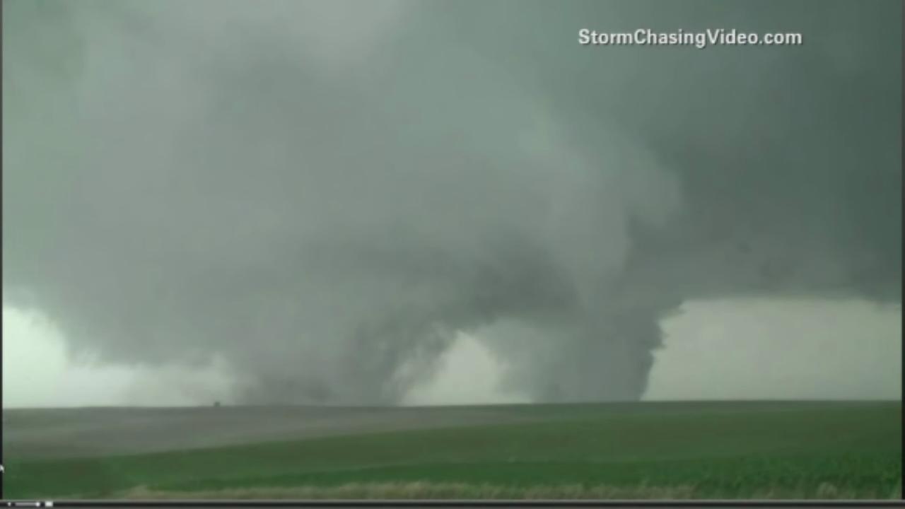 Twin Tornadoes in Nebraska Rip Apart The Landscape