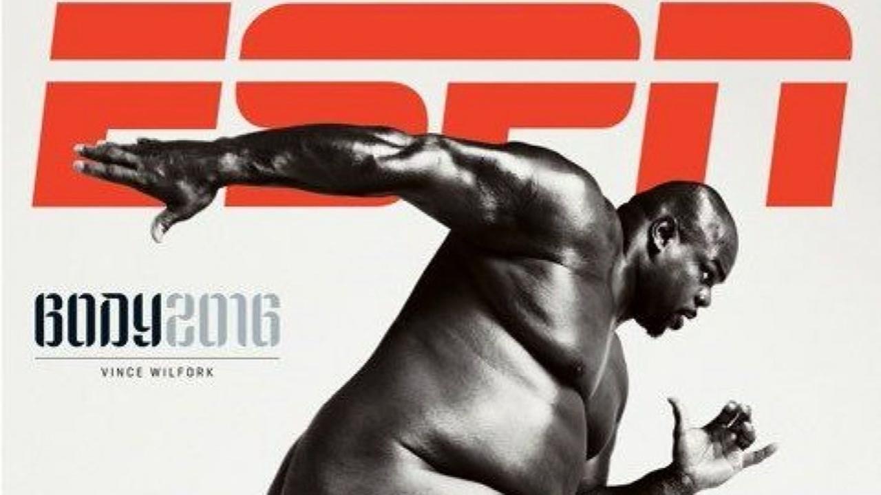 Vince Wilfork Goes Nude, Steals ESPN Body Issue Show