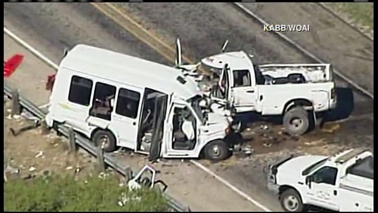 12 dead after church bus accident in central Texas