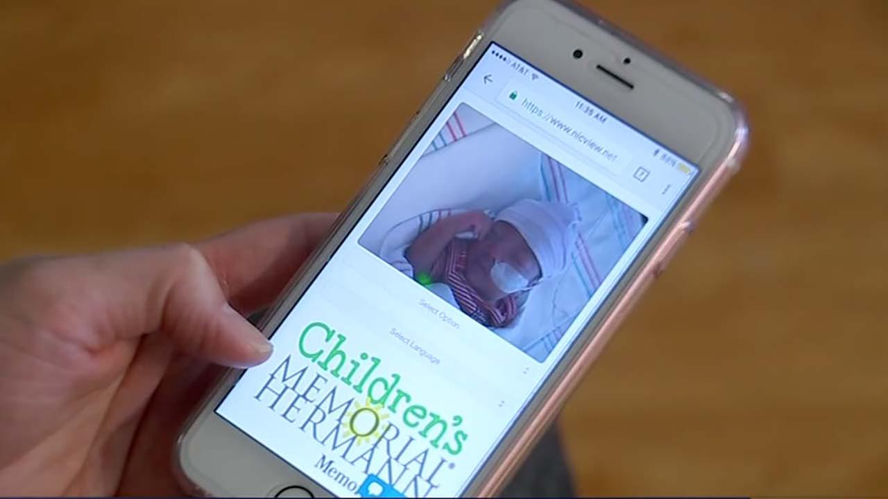 New technology allows parents to monitor NICU infants online - KTRK-TV