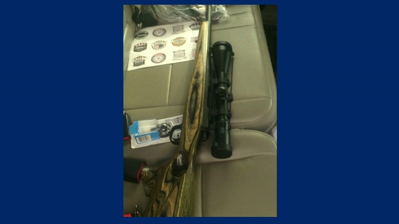 Guns stolen