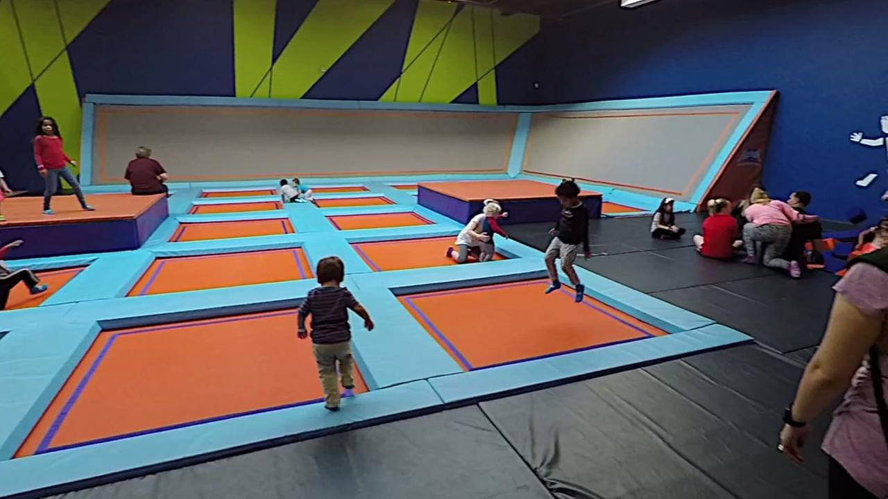 Inside look at largest trampoline park in U.S.A.