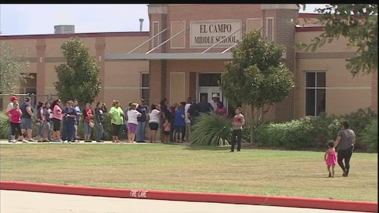 Students at El Campo Middle School sickened by unknown pills at school