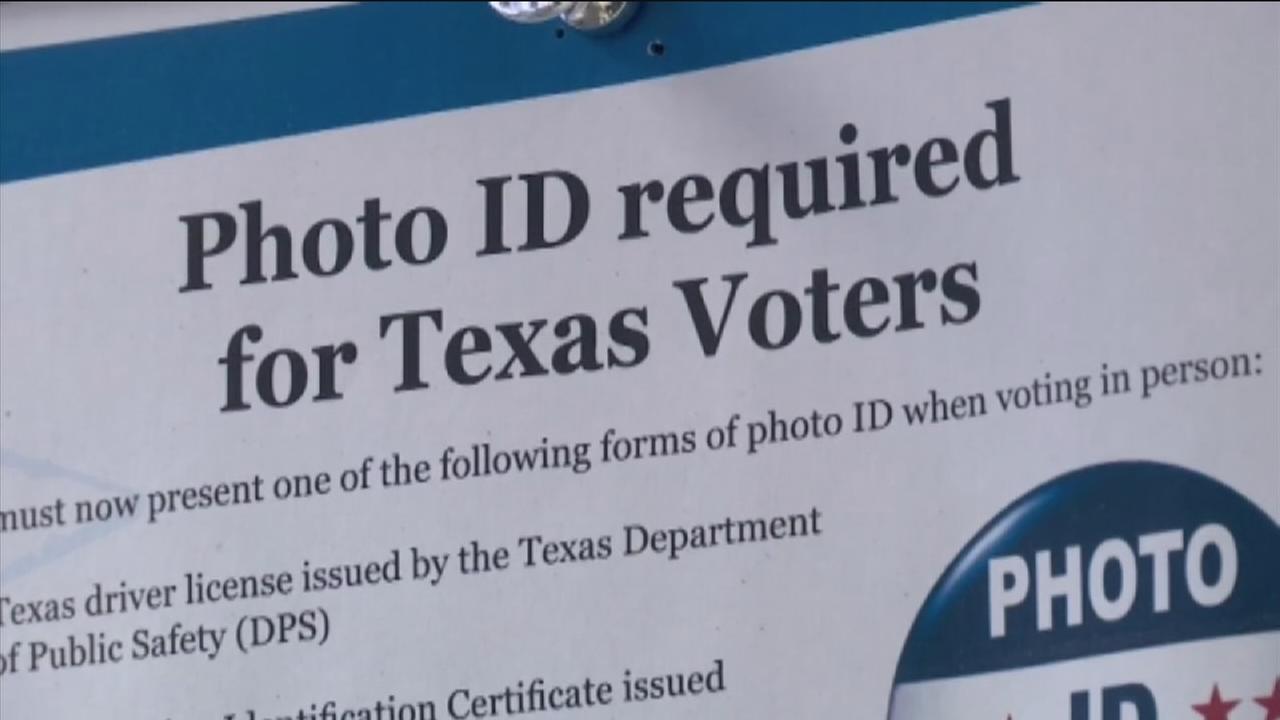 What is the voter ID law in Texas?