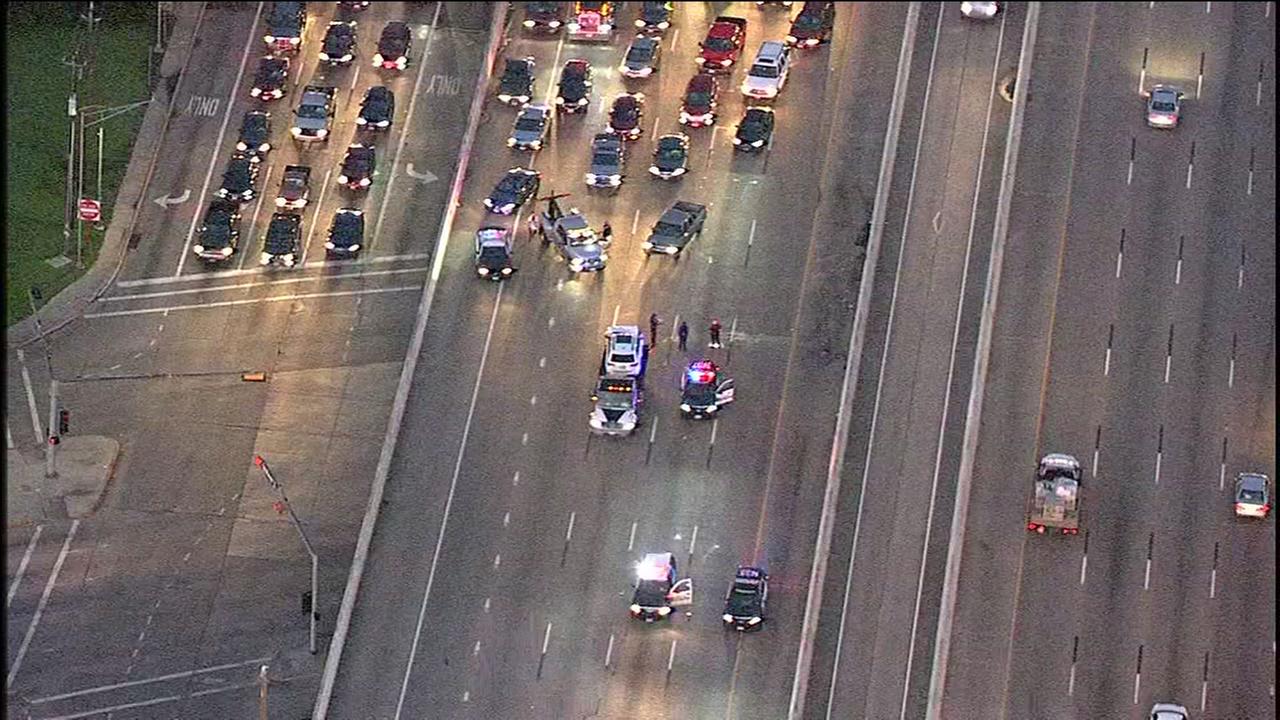 Wreck Caused Traffic Mess On Gulf Freeway 2998