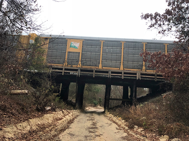 <div class='meta'><div class='origin-logo' data-origin='none'></div><span class='caption-text' data-credit=''>A derailed Amtrak train sits on the track in Cayce, S.C., Sunday, Feb. 4, 2018. (AP Photo/Meg Kinnard)</span></div>