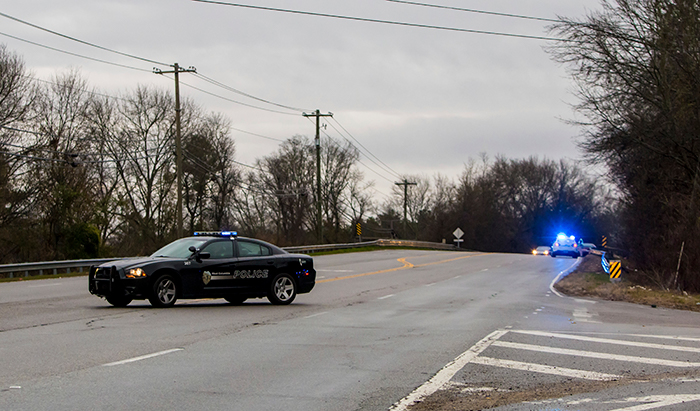 <div class='meta'><div class='origin-logo' data-origin='AP'></div><span class='caption-text' data-credit=''>West Columbia police direct people away from the site of an early morning train crash Sunday, Feb. 4, 2018, in Cayce, SC. (AP Photo/Jeff Blake)</span></div>