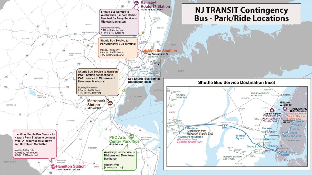new jersey transit: what you need to know if there's a strike