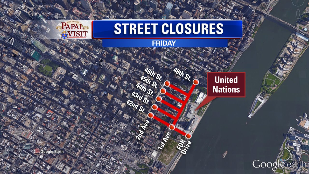 nyc street closiures map july 4th
