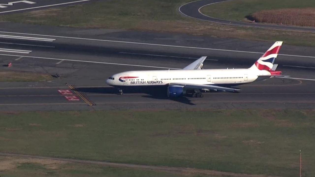 'Disturbed' passenger restrained on Bostonbound flight after trying to