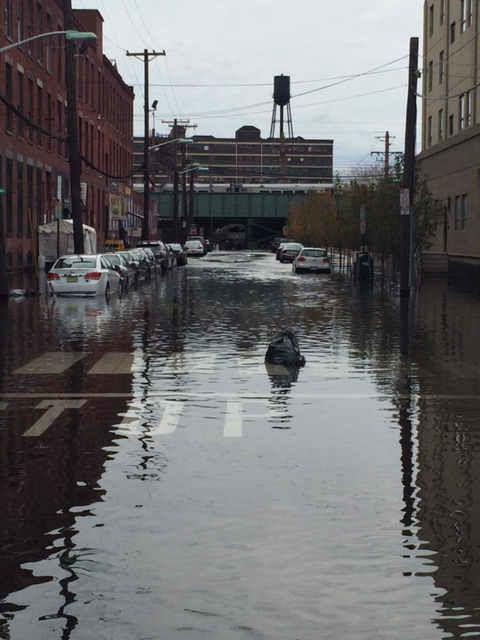 A large water main break flooded the streets of Hoboken Sunday. <span class=meta></span>