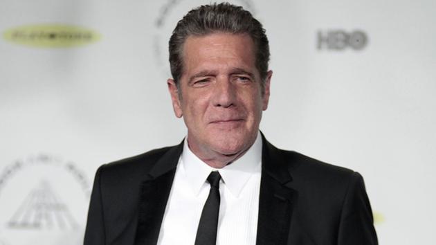 In this April 10, 2014 file photo, Glenn Frey appears at the 2014 Rock and Roll Hall of Fame Induction Ceremony in New York.