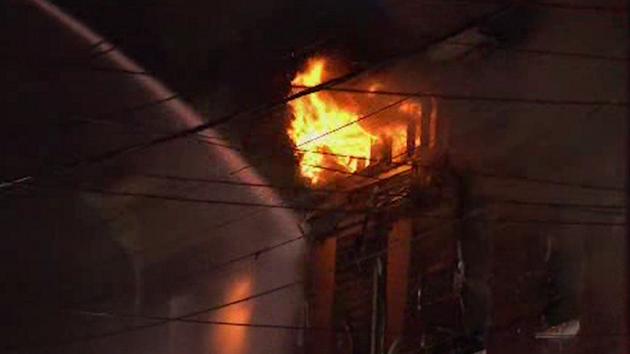 Firefighters battle 4-alarm fire in College Point