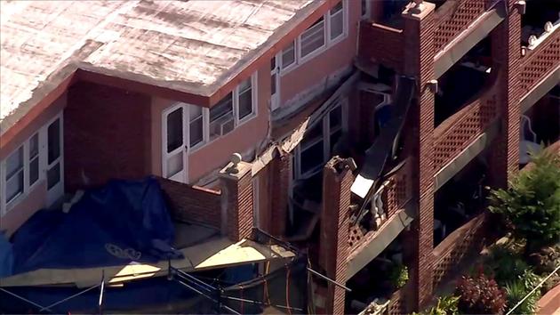 6 balconies collapse at Long Beach apartments