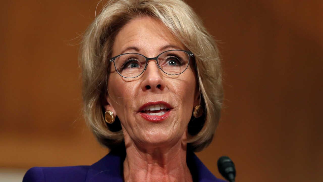 Senate confirms Betsy DeVos as Education secretary after Vice President Mike Pence breaks 50-50 tie
