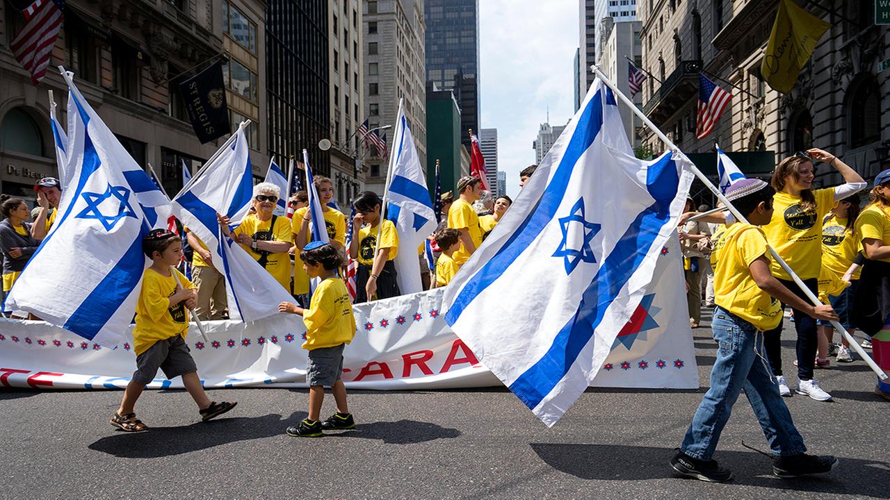 Marchers turn out in NYC for annual Celebrate Israel parade