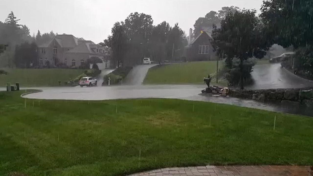 AccuWeather Alert Damaging hail, flooding storms in New York