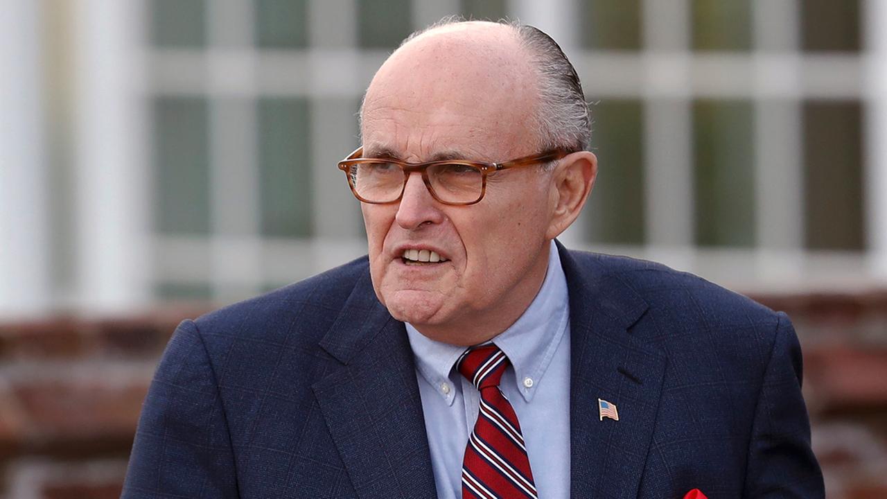 Former Mayor Giuliani in hospital after injuring leg during fall Former Mayor Giuliani in hospital after injuring leg during fall