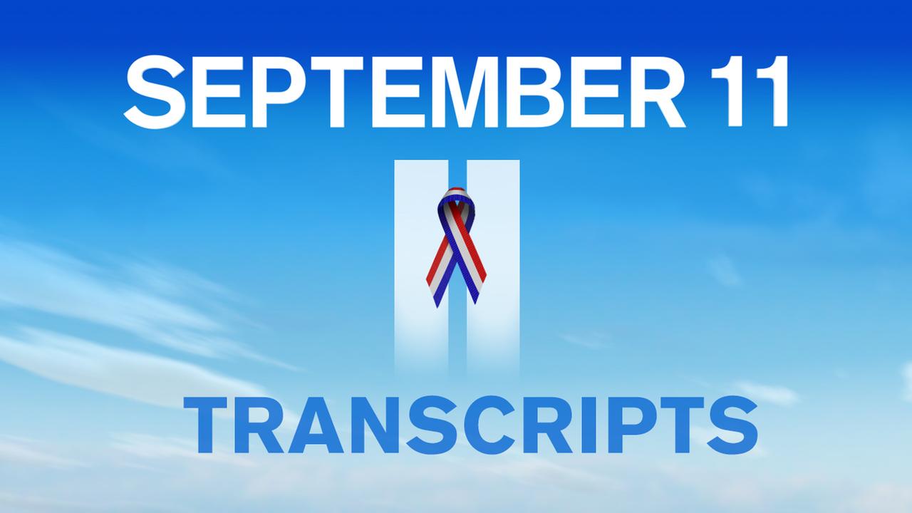 TRANSCRIPTS September 11, 2001 emergency calls