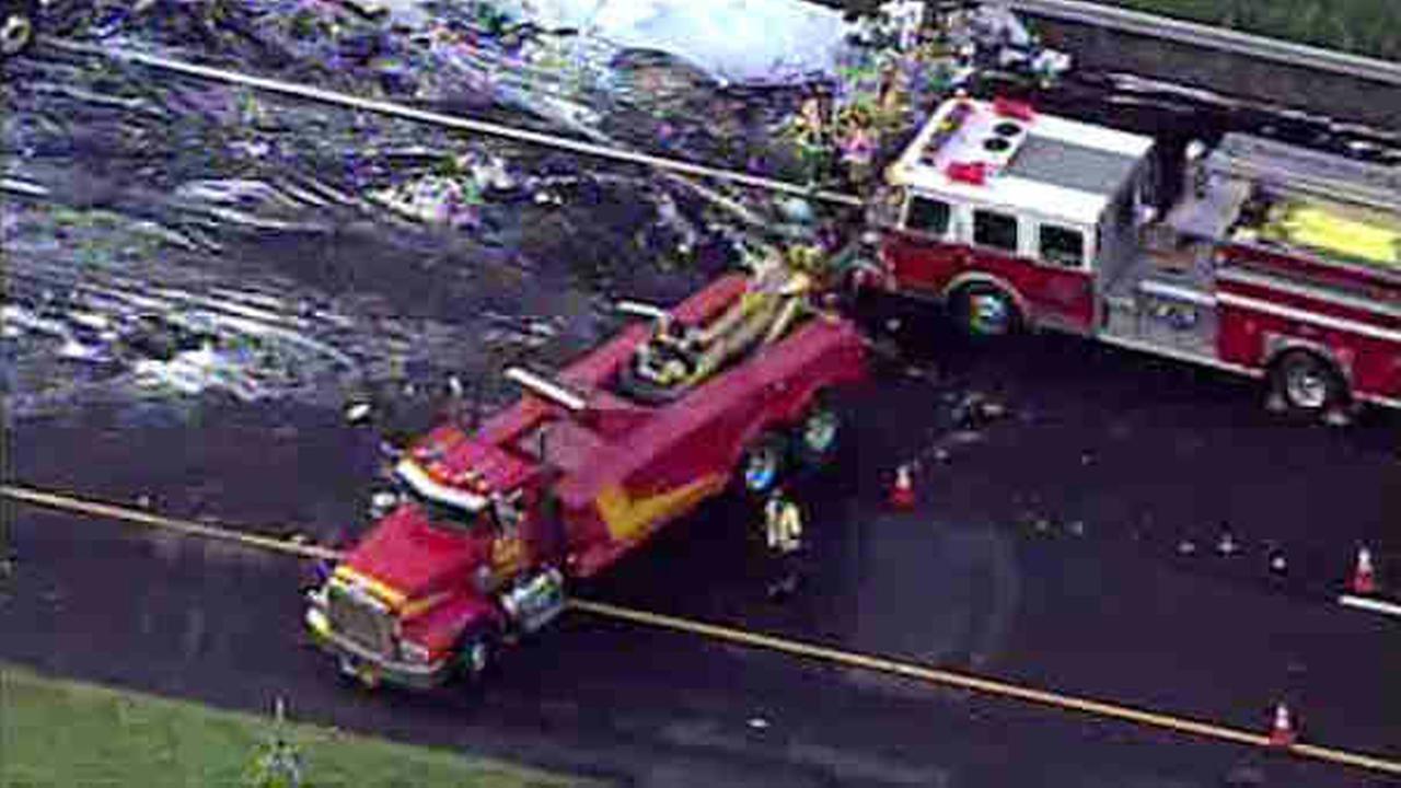 Photos Deadly Crash Traffic Backup On I 287