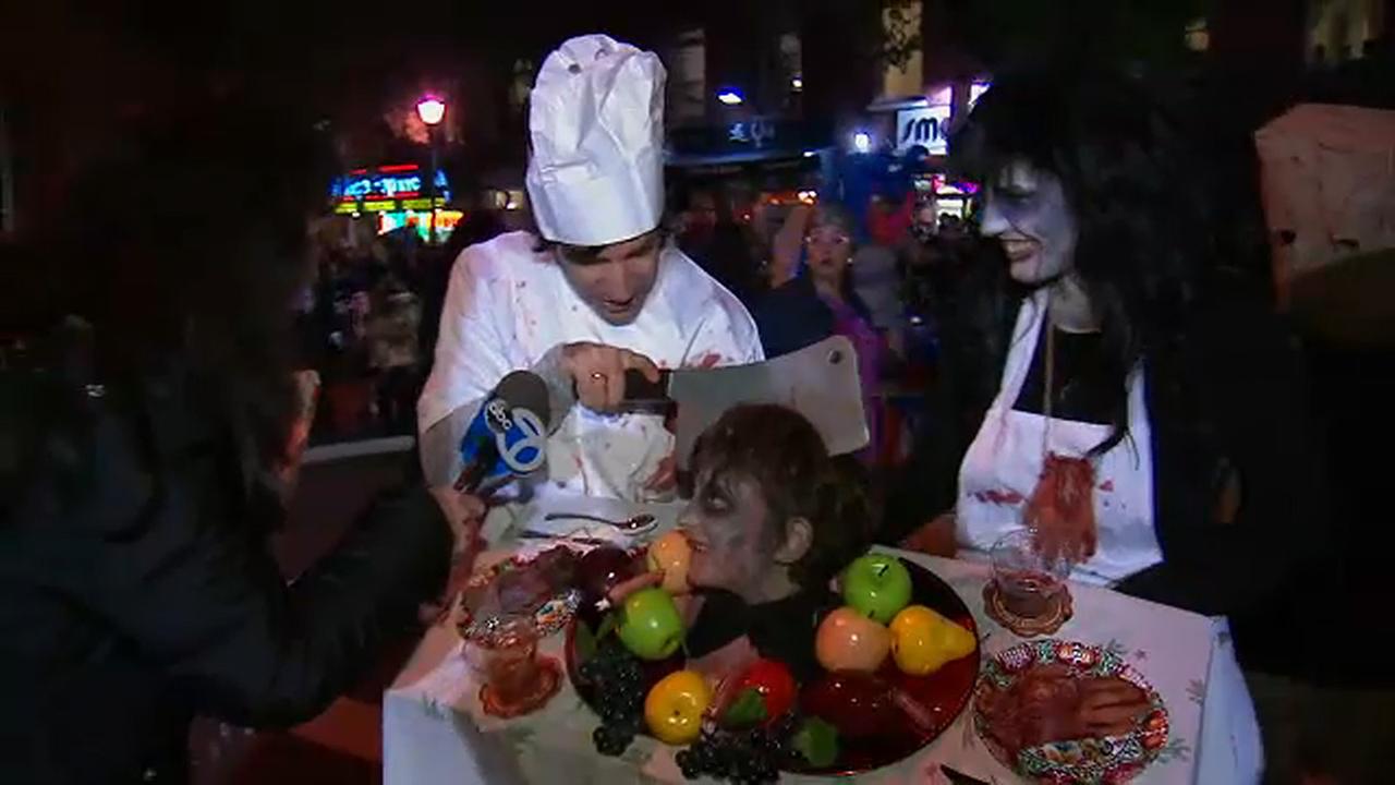 Undeterred By Deadly Attack, New Yorkers Celebrate Halloween In Style Undeterred By Deadly Attack, New Yorkers Celebrate Halloween In Style