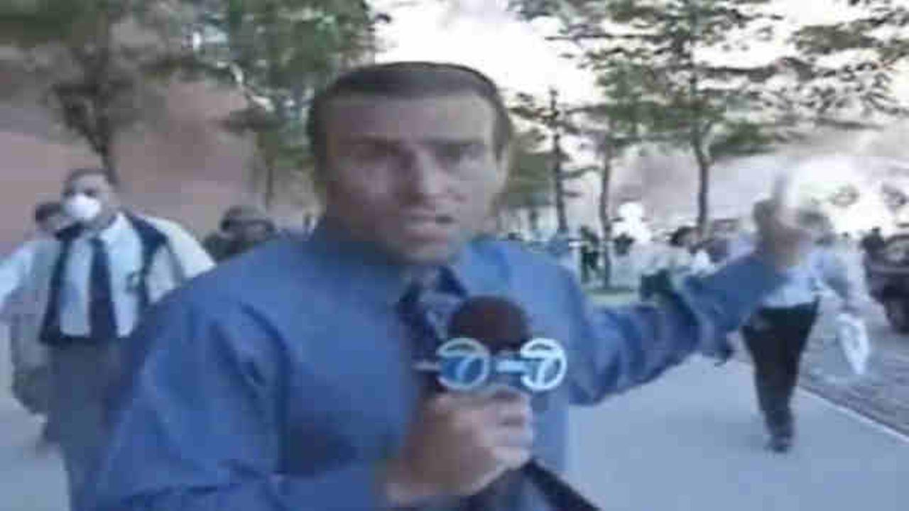 Eyewitness News day-of-air coverage from September 11th, 2001