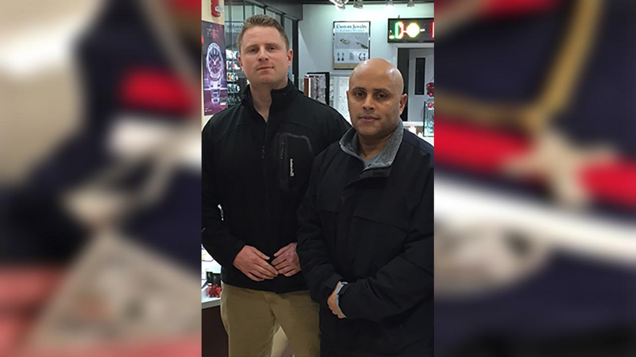 Port Authority Officer James Herkenham and Sergeant Hector Martinez