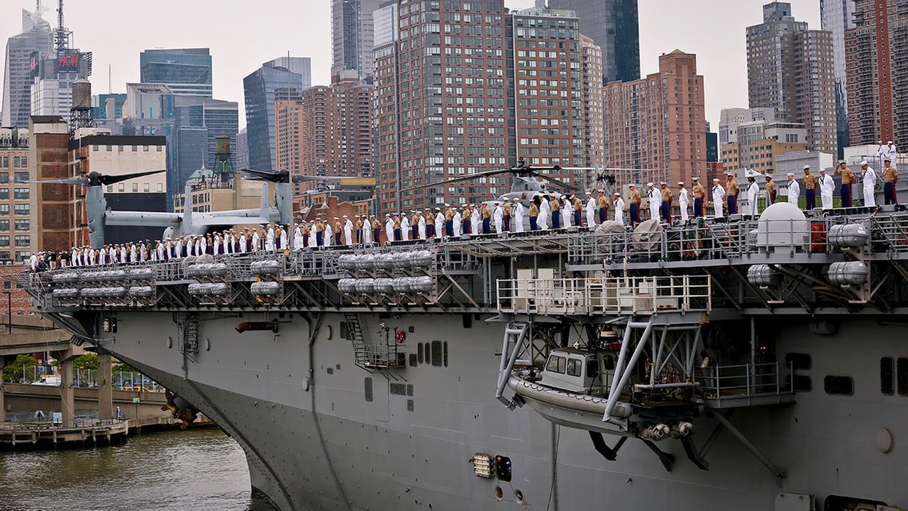 Annual Fleet Week New York Celebration Kicks Off With Parade Of Ships ...