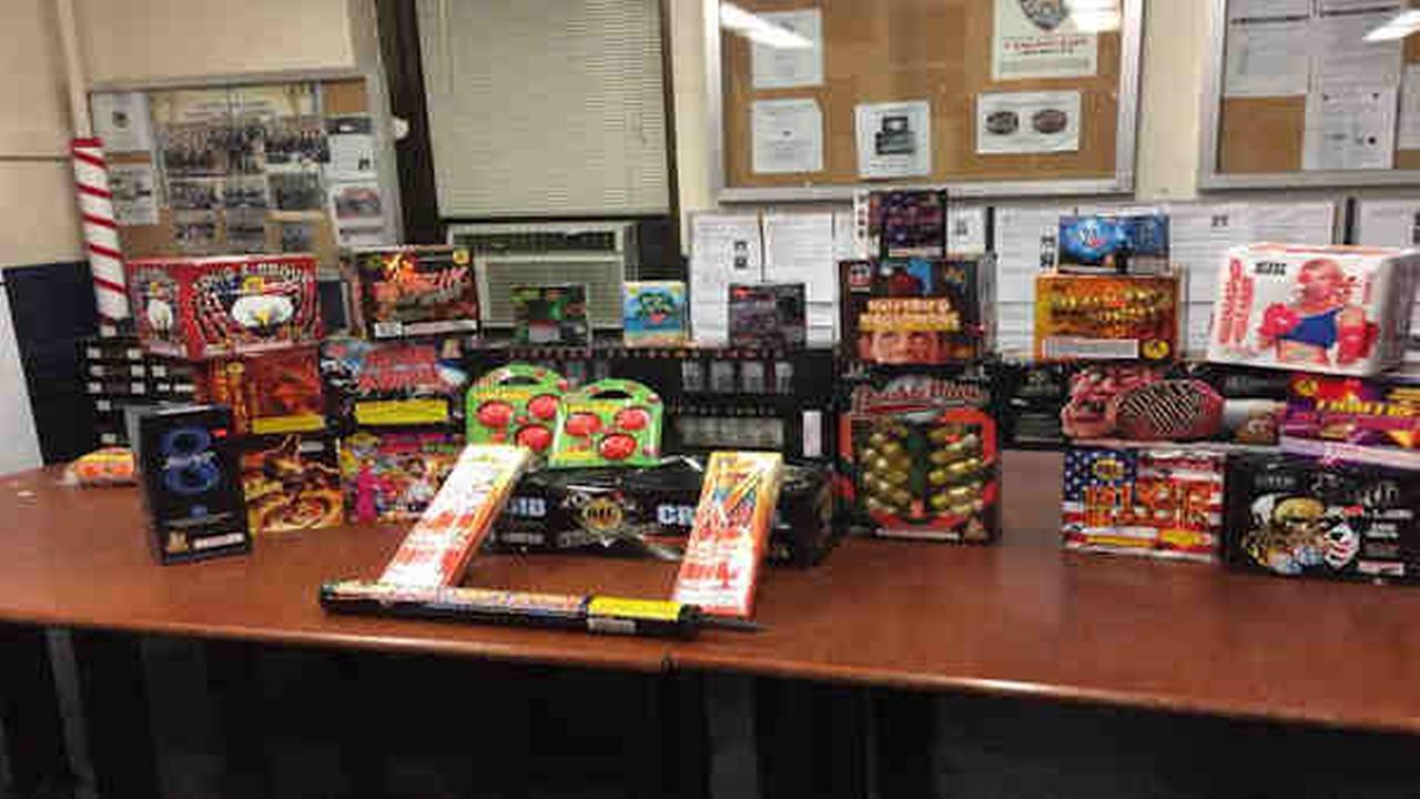 Several Illegal Fireworks Seized Arrests Made In Middle Village Queens