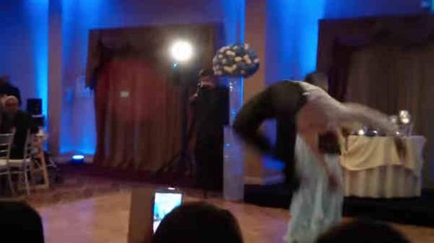 Video Shows Somersaulting Wedding Party Moment Gone Wrong Abc7ny Video Shows Somersaulting Wedding Party Moment Gone Wrong