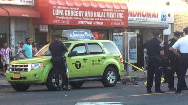 Teenage bicyclist in critical condition after being struck by cab