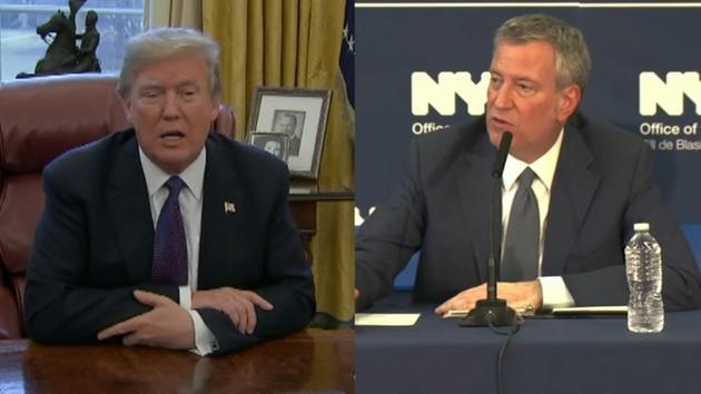 Mayor de Blasio backs out of mayors' meeting with President Trump after sanctuary cities announcement