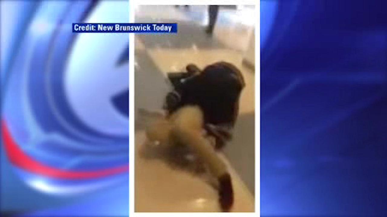 School Bathroom Fight school fight | abc7ny School Bathroom Fight school fight | abc7ny