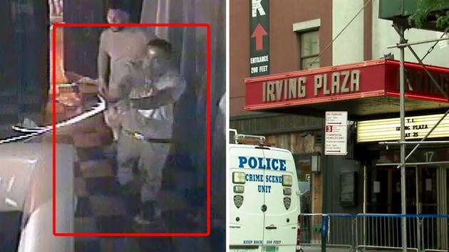 Video captures shooting in Irving Plaza green room