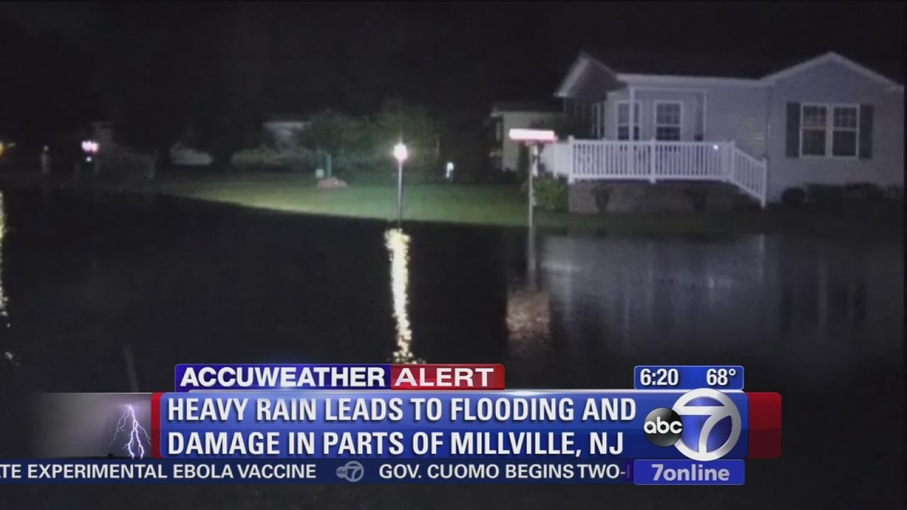 Millville hit hard by storms, flooding